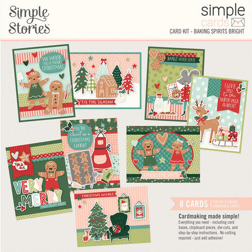Simple Stories Simple Cards Card Kit Baking Spirits Bright (18332)