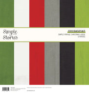 Simple Stories Simple Vintage Christmas Lodge 12x12 Basics Kit (18415)