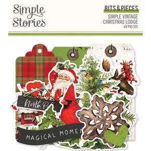 Simple Stories Simple Vintage Christmas Lodge Bits & Pieces (18422)