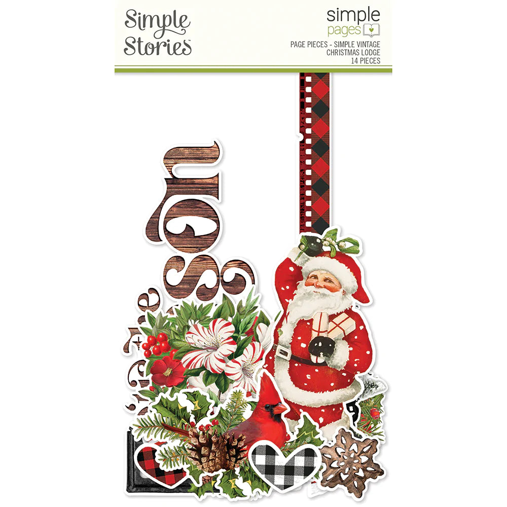 Simple Stories Simple Vintage Christmas Lodge Page Pieces (18433)