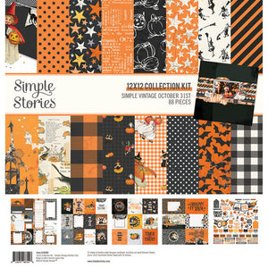Simple Stories Simple Vintage October 31st Collection 12x12 Collection Kit (18600)