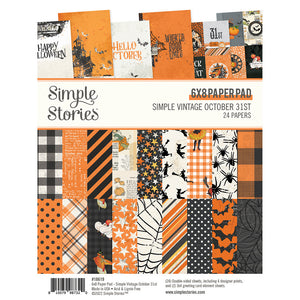 Simple Stories Simple Vintage October 31st Collection 6x8 Paper Pad (18619)