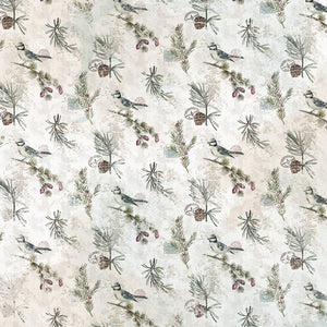 Simple Stories Simple Vintage Winter Woods Collection 12x12 Scrapbook Paper A Little Chilly (19110)