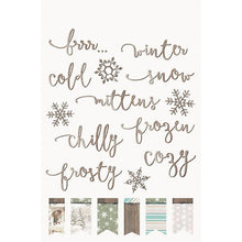 Load image into Gallery viewer, Simple Stories Simple Vintage Winter Woods Sticker Book (19124)
