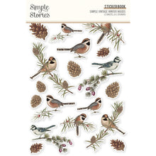 Load image into Gallery viewer, Simple Stories Simple Vintage Winter Woods Sticker Book (19124)
