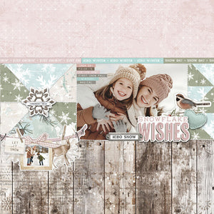 Simple Stories Simple Vintage Winter Woods Collection Foam Stickers (19127)