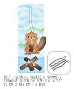 Elizabeth Craft Designs Spring Fever Collection Slimline Sliders & Spinners (1935)