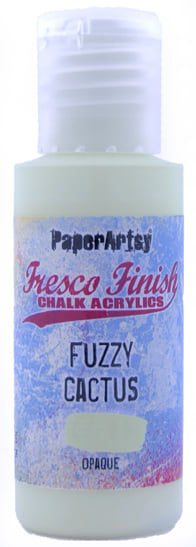 PaperArtsy Fresco Finish Chalk Acrylics Fuzzy Cactus Opaque (FF213)