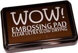 WOW! Embossing Pad Clear Ultra Slow Drying (WV02)