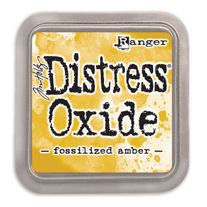 Tim Holtz Distress Oxide Ink Pad Fossilized Amber (TDO55983)
