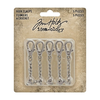 Tim Holtz idea-ology Hook Clasps (TH94133)