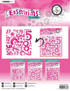 Art by Marlene Essentials Collection Stencil Numerically Essential (ABM-ES-MASK49)