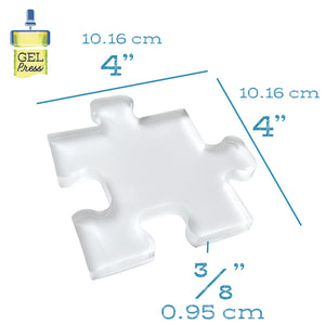 Gel Press Gel Printing Plate Puzzle Piece (10808-PP)