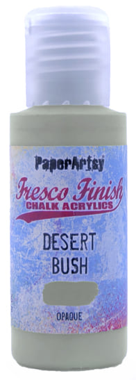 PaperArtsy Fresco Finish Chalk Acrylics Desert Bush Opaque (FF214)