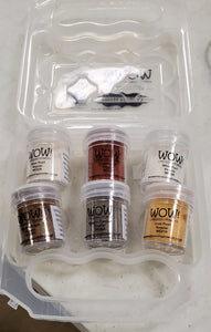 WOW! Embossing Powder Metallic & Pearl Collection (WOWKITCHMPC)