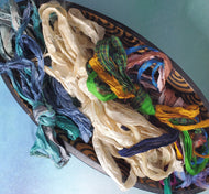 Silk Sari Ribbon 3 Yard Bundle