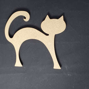 Wooden Die Cut Cat (498)