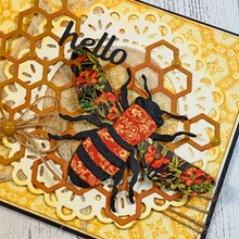 Load image into Gallery viewer, Elizabeth Craft Designs Everything&#39;s Blooming Collection Layered Honeybee Die Set (2024)
