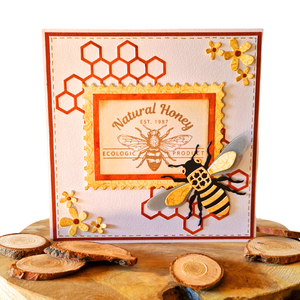 Elizabeth Craft Designs Everything's Blooming Collection Layered Honeybee Die Set (2024)