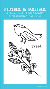 Flora & Fauna Clear Stamps Mini Tweet Tweet (20310)