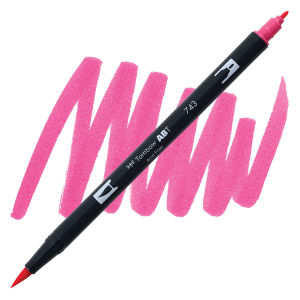 Tombow ABT Dual Brush Pens Hot Pink (ABT-743)