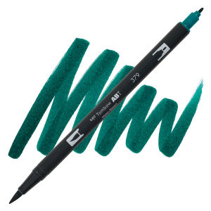 Tombow ABT Dual Brush Pens Jade Green (ABT-379)