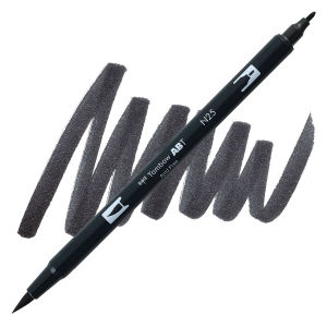 Tombow ABT Dual Brush Pens Lamp Black (ABT-N25)