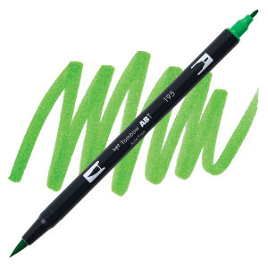Tombow ABT Dual Brush Pens Light Green (ABT-195)