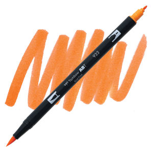 Tombow ABT Dual Brush Pens Orange (ABT-933)