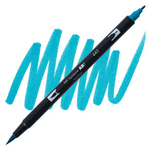 Tombow ABT Dual Brush Pens Turquoise (ABT-443)