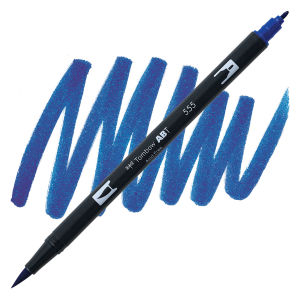 Tombow ABT Dual Brush Pens Ultramarine (ABT-555)