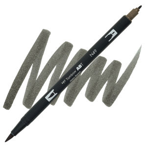 Tombow ABT Dual Brush Pens Warm Gray 8 (ABT-N49)