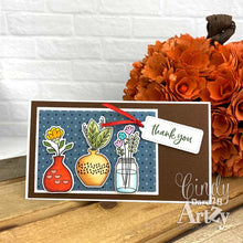 Load image into Gallery viewer, Dare 2B Artzy Clear Stamp Set Potted Posies (22362)
