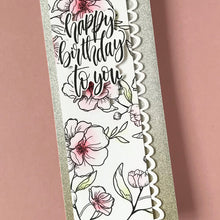 Load image into Gallery viewer, Elizabeth Craft Designs Clear Stamps Beautiful Blooms Collection Kindness (CS225)
