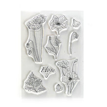 Load image into Gallery viewer, Elizabeth Craft Designs Clear Stamps Beautiful Blooms Collection Hope (CS228)
