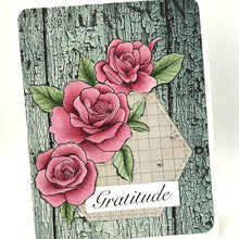Load image into Gallery viewer, Elizabeth Craft Designs Clear Stamp &amp; Die Set Beautiful Blooms Collection Gratitude (CS229)
