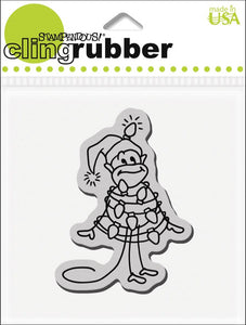Stampendous! Fran's Cling Rubber Stamp Changito Tree Lights