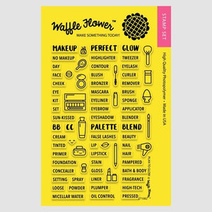 Waffle Flower Photopolymer Stamp Set- Plan To Glow (271082)