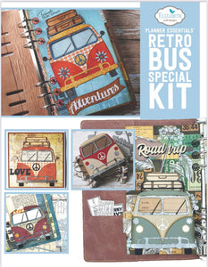 Elizabeth Craft Designs On the Road Again Retro VW Bus Special Kit (K008)