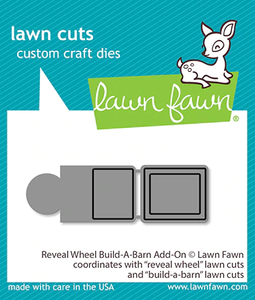 Lawn Fawn Lawn Cuts Reveal Wheel Build A Barn Add On Die (LF2797)