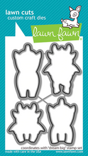 Load image into Gallery viewer, Lawn Fawn Photopolymer Clear Stamp &amp; Die Set Dream Big (LF2870)
