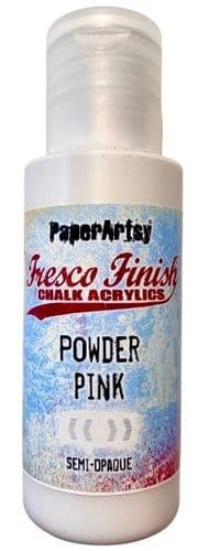 PaperArtsy Fresco Finish Chalk Acrylics Powder Pink Semi-Opaque (FF220)