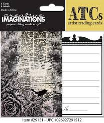 Creative Imaginations ATCs Artist Trading Cards - Life As Art (29151)