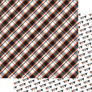 Fancy Pants Designs 12x12 Scrapbook Paper Howl Collection Boo! (2989-8)