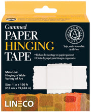 Load image into Gallery viewer, Lineco Gummed Paper Hinging Tape (533-0751)
