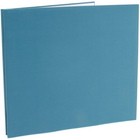 Colorbok- Expandable Post-bound Spine- 12in Fabric Album Lt. Teal (71848DA)