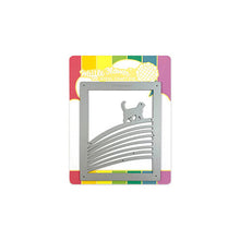 Load image into Gallery viewer, Waffle Flower Stamps &amp; Dies Rainbow Bridge Cat Die (310278)

