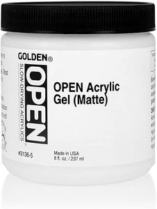 GOLDEN OPEN Acrylic Gel (Matte) 3136-5