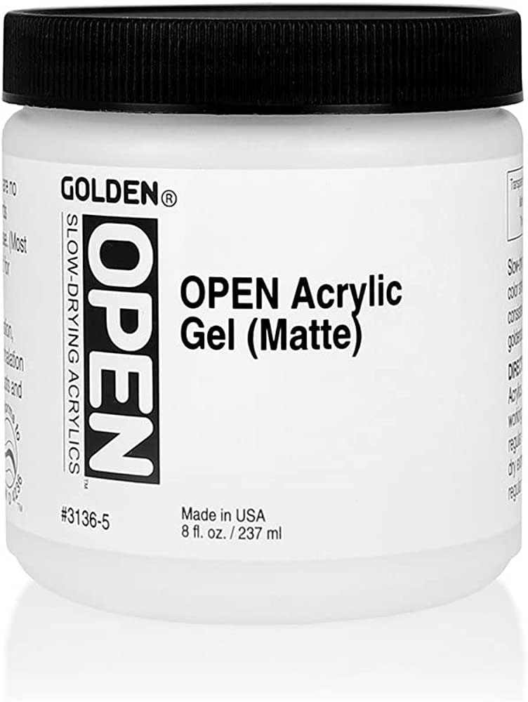 GOLDEN OPEN Acrylic Gel (Matte) 3136-5