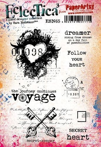 PaperArtsy Stamp Set Dreamer by Sara Naumann (ESN65)